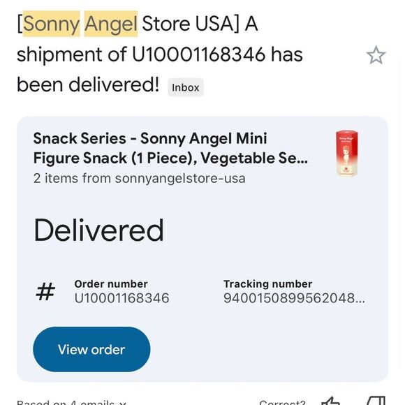 Sonny Angel Snack Series Mini Figure Chicken Tender - Picture 6 of 6